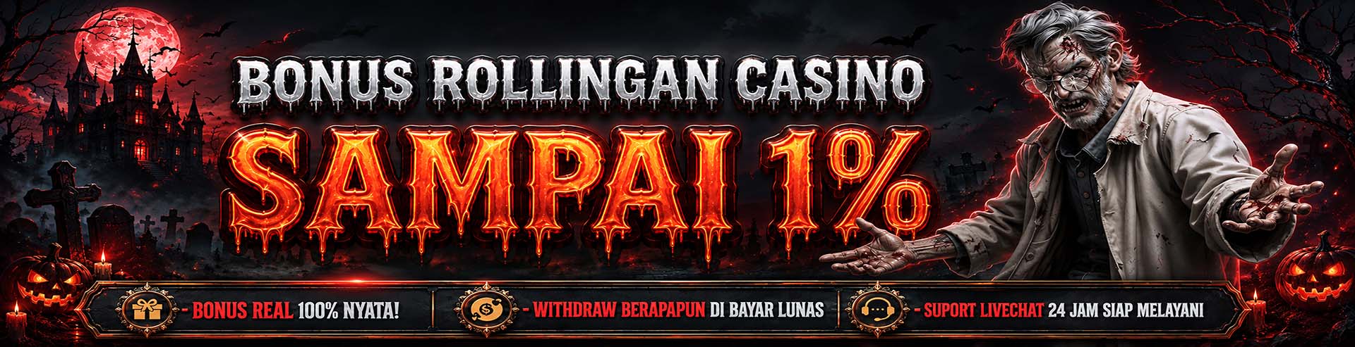 Bonus Casino 1%